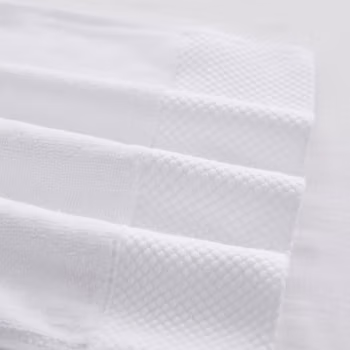 伊伊爱 YDJD0230811 全棉 33*33cm 毛巾 (计价单位：条) 白色