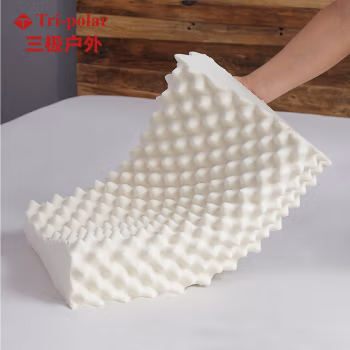 三极户外(Tri-Polar) TP2987 58*36*11*13cm 泰国狼牙乳胶 枕头 1.00 件/个 (计价单位：个) 白色