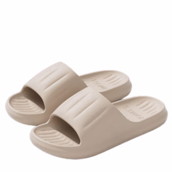 晴芳格 QFG-16 均码 室内拖鞋 (计价单位：双) 咖色