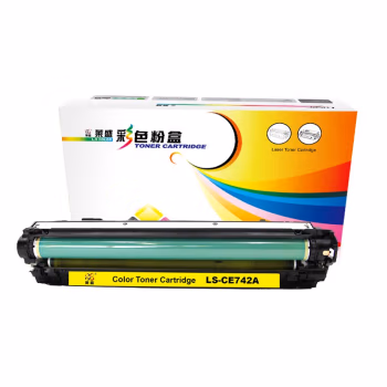 莱盛(laser) LS-CE742A 再生打印页数：7300页（适用 HP CP5225）颜色：黄色 有芯片 鼓粉一体 硒鼓 1.00 只/支 (计价单位：支) 黄色