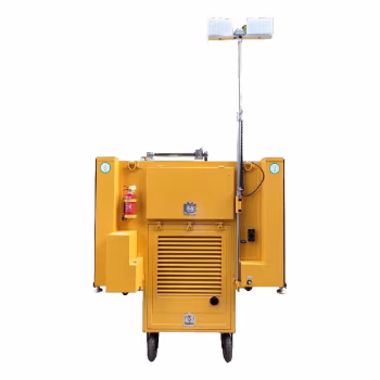 和齐顺(Hikesun) DQ-GW 照明120W/发电机18kW  IP65 220/380V 冷白 LED 多功能应急方舱照明灯塔 (计价单位：台) 黄色