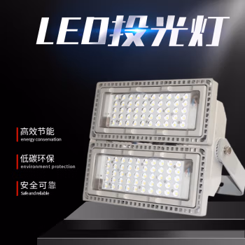 旭升(CXS) CGZF0106L 200W IP65 AC220V 白光 色温5000K LED投光灯 (计价单位：个) 白色