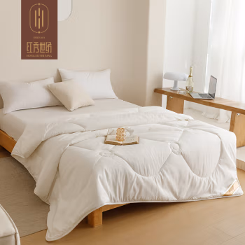 红秀世纺 HXGDB018 冬被200*230cm 全棉 被子 1.00 件/条 (计价单位：条) 白色