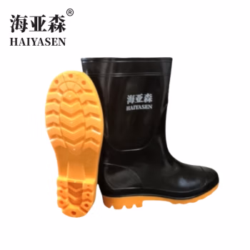 海亚森 TK-DZG02加棉中筒 通用均码 雨鞋 (计价单位：双) 黑色