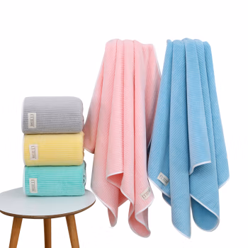 汉司家纺 35*75cm 75g 珊瑚绒涤棉 毛巾 1.00 条/块 (计价单位：块) 多色