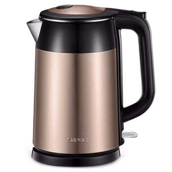 苏泊尔(SUPOR ) SWF17S26A 1.7L 304食品级不锈钢全钢无缝双层防烫 电热水壶 (计价单位：台) 金色