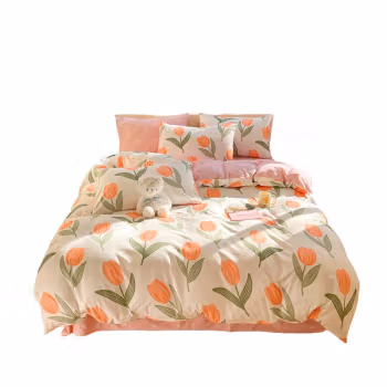 纺语柔 F1037 三件套 床上套件 (计价单位：套) 秋香