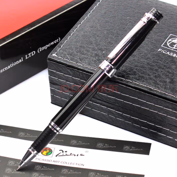 毕加索(pimio) PS-917 纯黑金夹 铱金 钢笔 (计价单位：支) 黑色