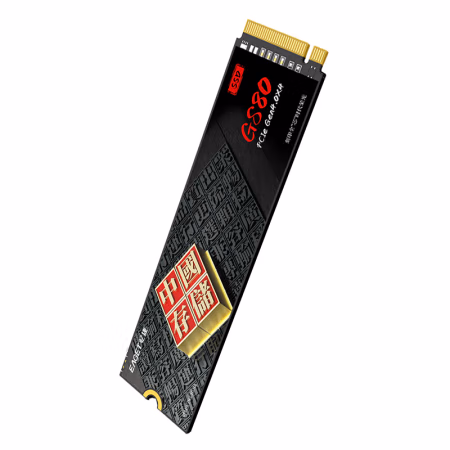忆捷（EAGET） GS80-4TB M.2接口PCIe 4.0 x4长江存储晶圆 国产TLC颗粒 SSD固态硬盘 (计价单位：个) 黑色