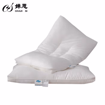 婵思 ZXGTDC2000045 48*74cm 全棉A类抗菌防螨 枕芯 1.00 件/个 (计价单位：个) 白色