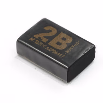 晨光(M&G) AXP96447 17*26*9mm 2B橡皮50A 1.00 个/块 (计价单位：块) 黑色