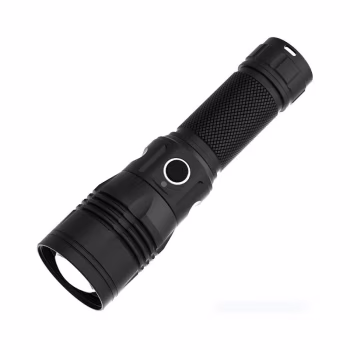 吉特(GT) TMN1416 18W IP65 强光4h 电压3.7V 白光 LED 大功率强光手电筒 (计价单位：个) 黑色