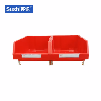 苏识 XK017(510*350*200mm) 货架斜口分类零件盒 (计价单位：个) 红色