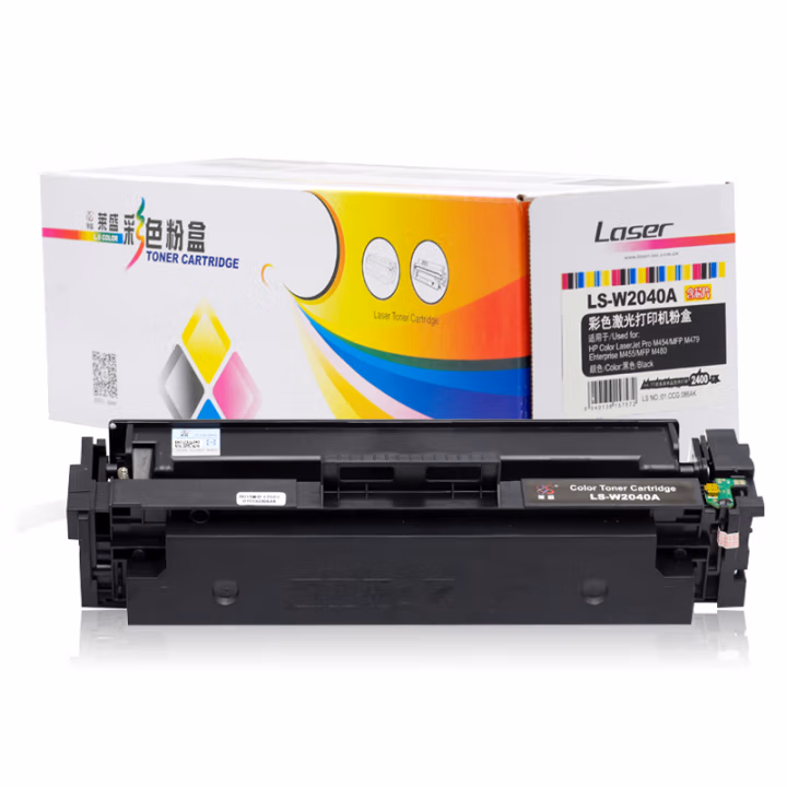 莱盛(laser) LS-W2040A打印页数：2400页（适用 HP Color LaserJet Pro M454/MFP M479,Enterprise M45） 颜色：黑色 有芯片 鼓粉一体 硒鼓 1.00 只/支 (计价单位：支) 黑色