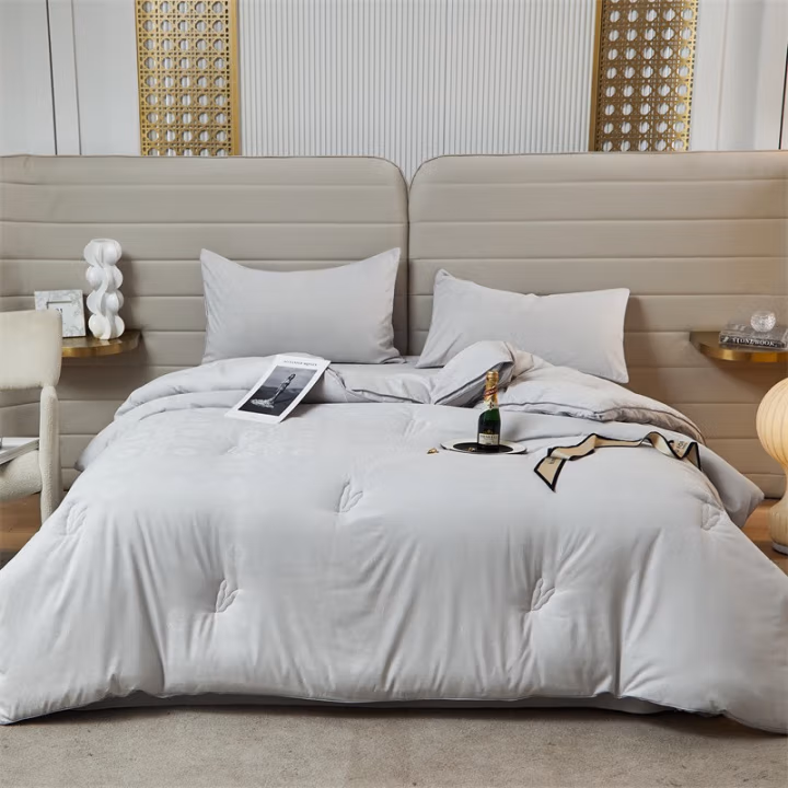 伊伊爱 BZ0TDC2201133L /220*240cm约6.5斤 糯绵磨毛大豆秋冬被 1.00 件/条 (计价单位：条) 火山灰