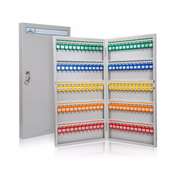 杰丽斯(JIELISI) 8706 120位 四排 金属 钥匙管理箱 (计价单位：个) 银色