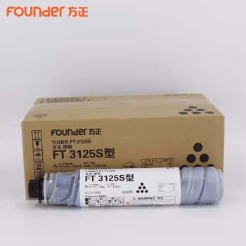 方正(Founder) FT3125S 6500页 适用于FR3125复合机 原装墨粉盒 1.00 只/支 (计价单位：支) 黑色