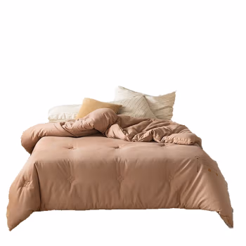 婵思 BZGLFS2000308 150*200/总重约3斤 芯选棉花 春秋被 1.00 件/条 (计价单位：条) 绵生地-咖