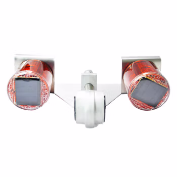 吉特(GT) TFN7431B 2*0.4W，IP65，25天，DC3.7V，红光，900k，LED 太阳能警示灯 (计价单位：盏) 红色