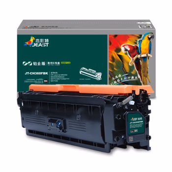 杰思特 JT-CH360FBK 铂金版 适用惠普508A M553N M553DN M577C M577Z CF360A 硒鼓 1.00 只/支 (计价单位：支) 黑色