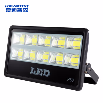 爱迪普森(IDEAPOST) TGD-ZL8520-500W  IP65  220V  6500K  户外射灯 广场灯高杆灯广告牌投射灯 led投光灯泛光灯 (计价单位：个) 黑色