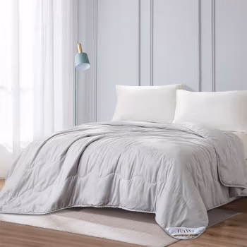 富安娜(FUANNA) 新光灰203*229cm 七孔抗菌夏被 1.00 件/床 (计价单位：床) 灰色