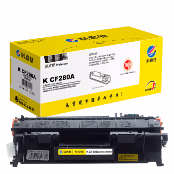 科思特 K CF280A 易加粉 专业版 打印量约2600页 硒鼓 1.00 只/支 (计价单位：支) 黑色