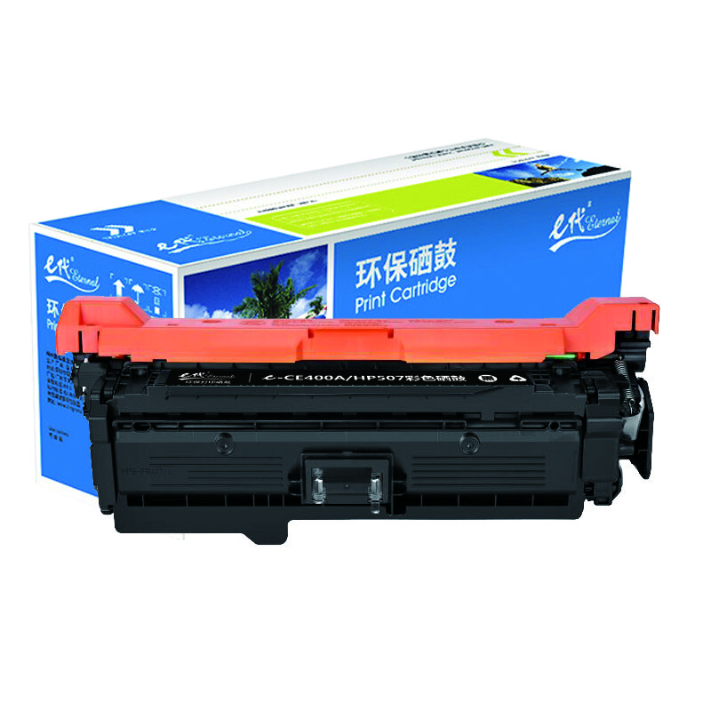 e代经典 CE400A  适用惠普HP 551n 575dn fw 570dw 硒鼓 1.00 只/支 (计价单位：支) 黑色