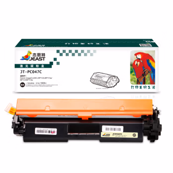 杰思特 CRG047硒鼓 JT-PC047C 打印量：1600页 适用机型：Canon imageCLASS LBP112/LBP113w/MF112  计价单位(支) 硒鼓 1.00 只/支 (计价单位：支) 黑色