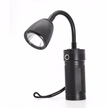 吉特(GT) TMN2621 10W，IP65，电压：3.7V,白光，6000K，LED，强光4h工作光8h 多功能探照灯 (计价单位：盏) 黑色