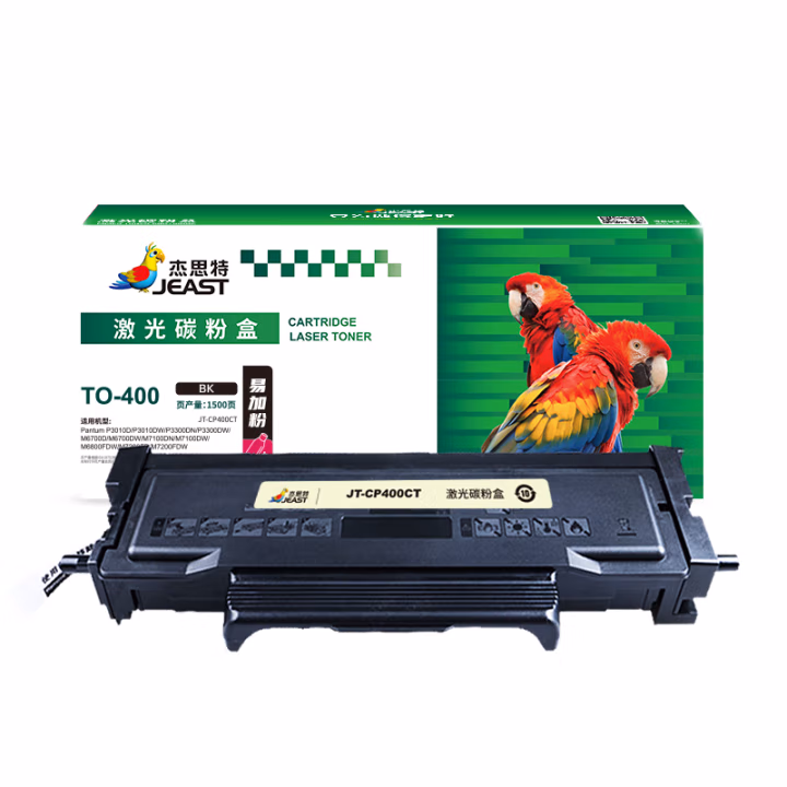 杰思特 JT-CP400CT 标准版带芯片鼓粉分离 打印量1500页  适用机型：Pantum P3010D/P3010DW/P3300DN/P3300DW/M6700 硒鼓 (计价单位：只) 黑色