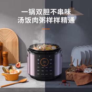 九阳(Joyoung) Y60C-B526 6L 家用智能高压锅球形双胆调压 电压力锅 (计价单位：台) 紫色