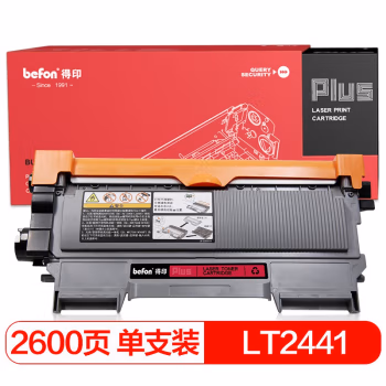 得印(befon) PLUS BF-LT2441 2600页适用联想LJ2400 墨粉盒 1.00 只/支 (计价单位：支) 黑色