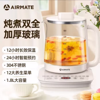 艾美特(Airmate) CS0915 1.5L 电热壶 (计价单位：台) 粉白