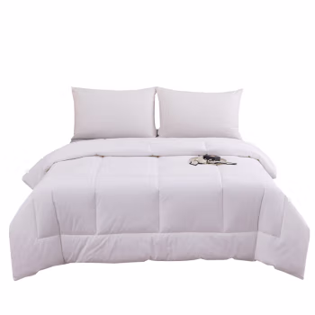 汉司家纺 全棉防羽布 200*230cm 四季通用被芯 被子 1.00 件/条 (计价单位：条) 白色