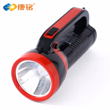 康铭（KANGMING） 2631N 5W 110~220V 6~13h 白光 4500K 手提式探照灯 1.00 盏/支 (计价单位：支) 红+黑