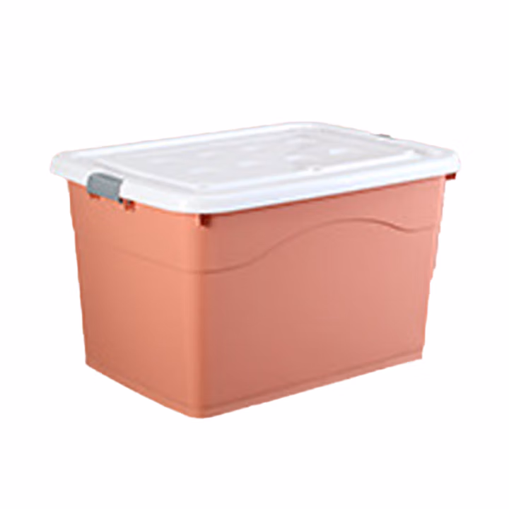 苏识 47*35 *27cm-北欧红 4轮 塑料收纳箱 (计价单位：个) 北欧红