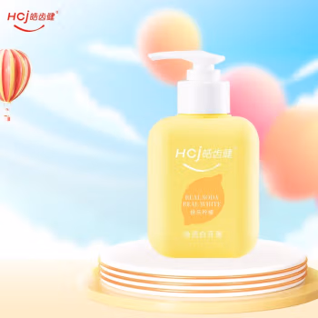 皓齿健 真效小苏打净透白（快乐柠檬）220g 牙膏 (计价单位：支)