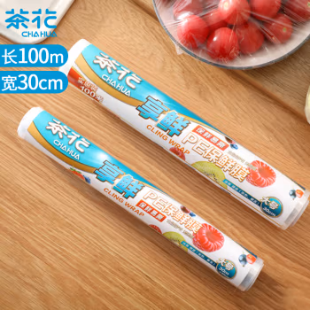 茶花(CHAHUA) 305002 100m*30cm 保鲜膜 (计价单位：个) 透明色