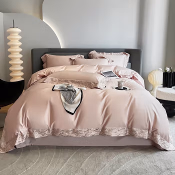 伊伊爱 TJ0ZYJ2201747 /200*230cm 澳棉100S四件套 (计价单位：套) 柔粉