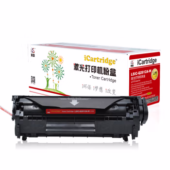莱盛(laser) I系列LSIC-Q2612A-W 2000页 适用于HP LJ-1010 1012 粉盒 1.00 只/支 (计价单位：支) 黑