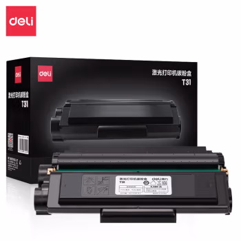 得力(deli) T31 3500页 适用：得力P3100D/DN/DW/DNW M3100D/DW/ADNW 硒鼓 (计价单位：只) 黑色