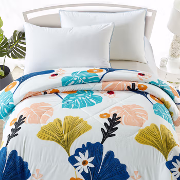 菲品欧造 F06002 墨塞维纳（银杏叶） 面料100*聚酯纤维 填充100*聚酯纤维 规格150*200cm 克重800g 被子 1.00 件/床 (计价单位：床) 花色