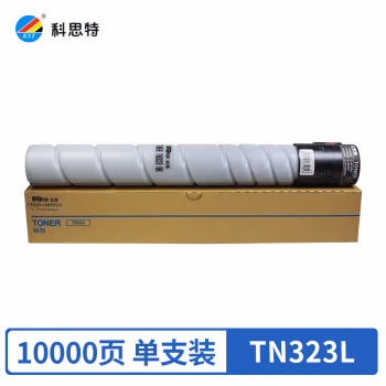 科思特 K TN323L 小容量 打印量约10000页 粉盒 1.00 只/支 (计价单位：支) 黑色