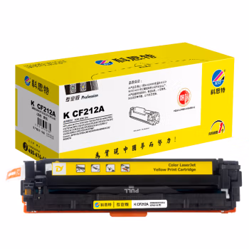 科思特 K CF212A 打印量1400页 适用惠普CP1215/M276fn/佳能CRG316 硒鼓 (计价单位：只) 黄色