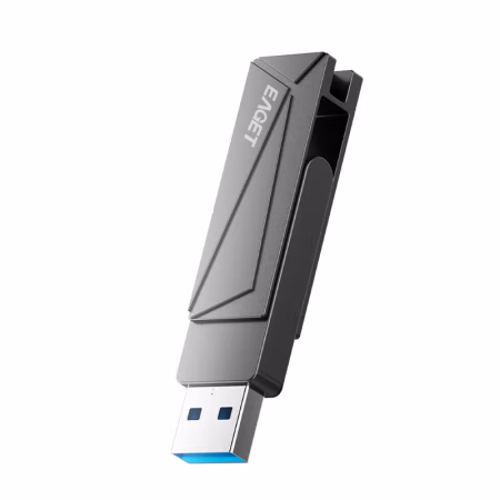 忆捷（EAGET） F68-32GB USB3.2接口 高速全金属360度旋转 U盘 (计价单位：个) 锖色