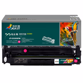 杰思特 JT-CC055FM铂金版 2100页 适用Canon i-SENSYS LBP663Cdn LBP663Cdw 664Cx 硒鼓 (计价单位：只) 红色