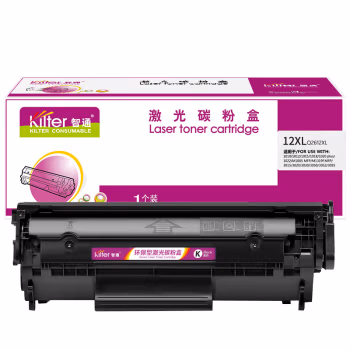 智通(ZT) 12XL Q2612XL 3000页 无芯片 适用于惠普HP laserjet M1005 MFP/1010/1012/1015/1018/1020 硒鼓（一体式） 1.00 只/支 (计价单位：支) 黑色
