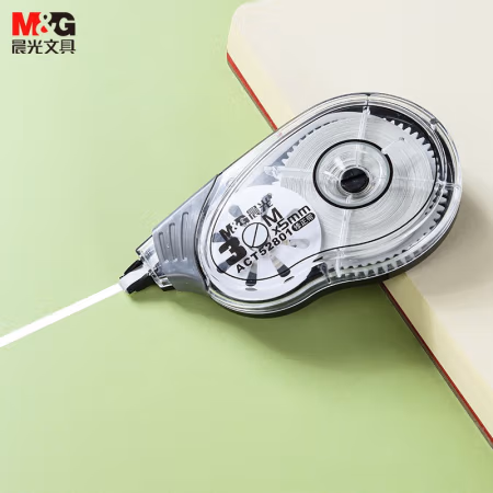 晨光(M&amp;G) ACT52801 5mm*30m 修正带 12.00 个/盒 (计价单位：盒) 黑色