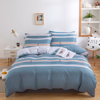 伊伊爱 QMTJ-17XK-1001 暗影系列 200*230cm 纯棉印花 床上用品四件套 (计价单位：套) 暗影